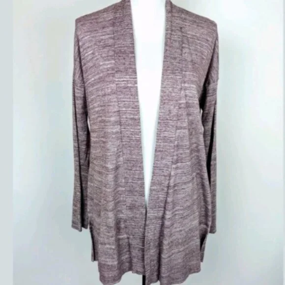 LOU & Grey Purple Cardigan Size Small - Picture 2 of 12